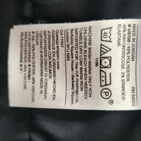 Ladies Banana Republican Pant Suit Size 6 - Picture 5 of 5